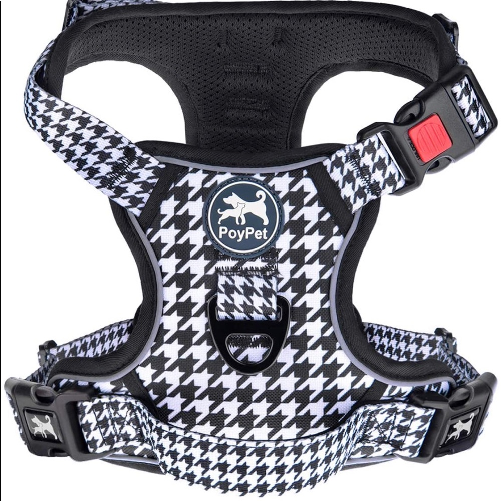 No Pull Dog Harness, Reflective Adjustable No Choke Pet Vest Size XS
